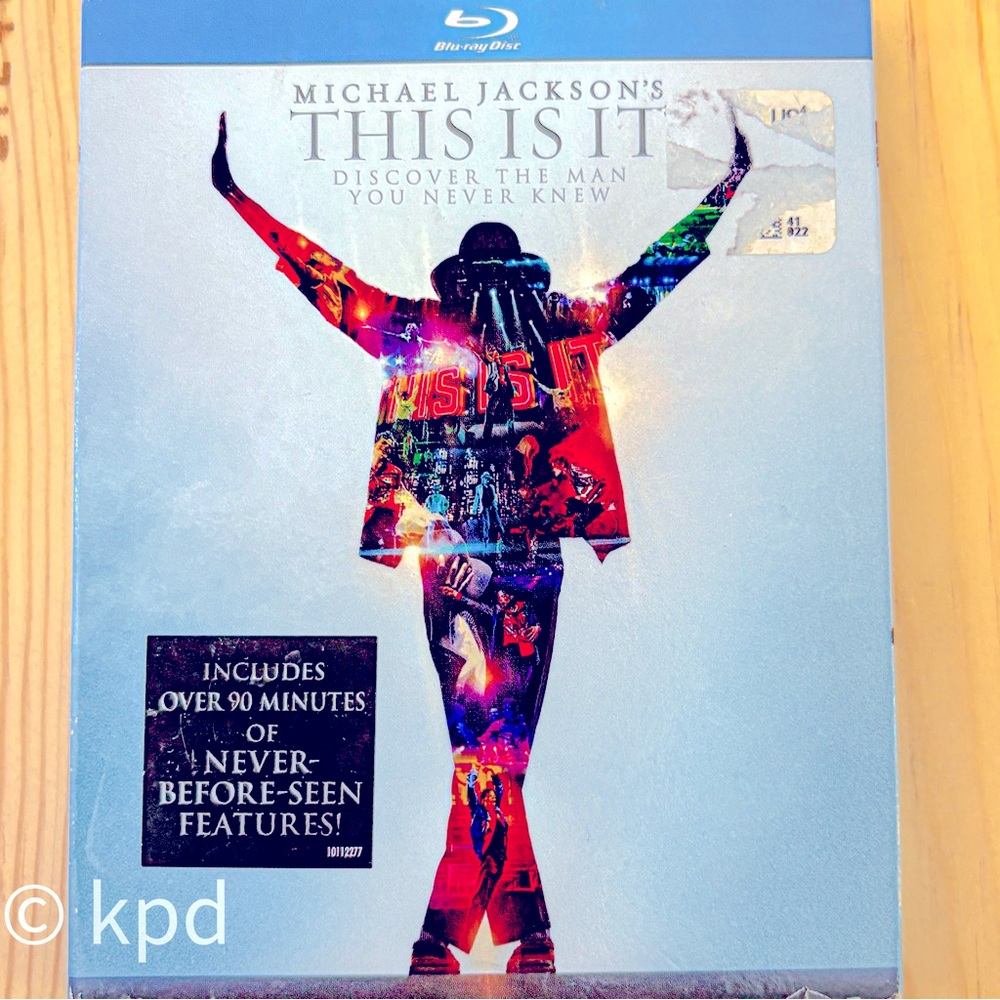 Michael Jackson’s THIS IS IT Blu-ray – Brand New, Sealed!